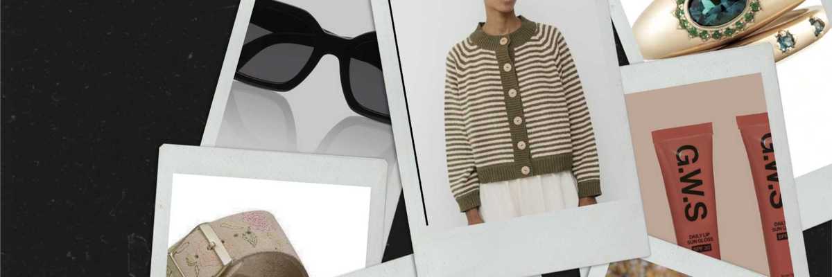 a collage of photos of gifts for women