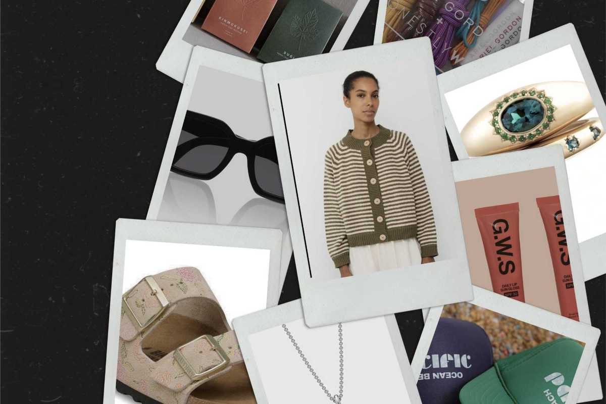 a collage of photos of gifts for women