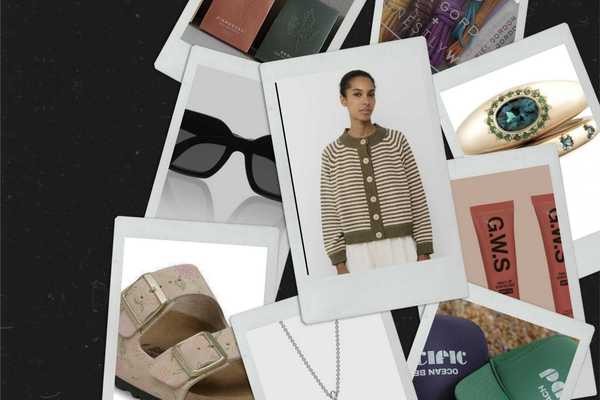 a collage of photos of gifts for women