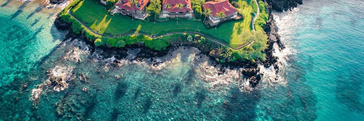 a reef off of the coast of Maui