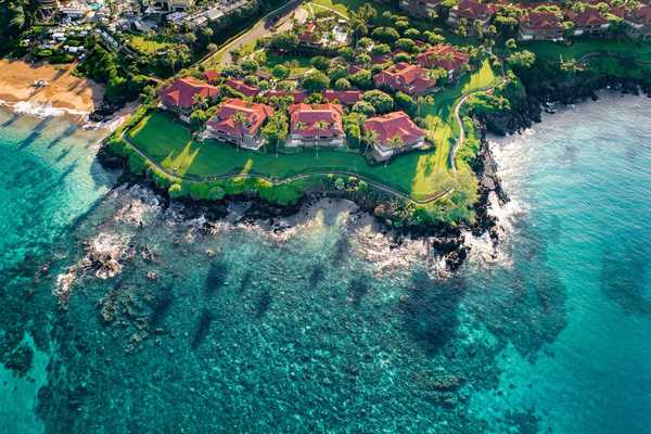 a reef off of the coast of Maui