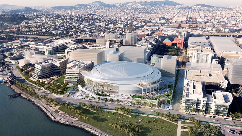 Gallery of Snøhetta Unveils Version 3.0 of San Francisco's Golden State  Warriors' Stadium - 8