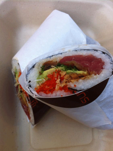 What Do You Get When You Combine Sushi and a Burrito?
