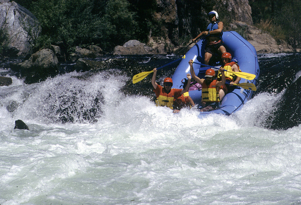 Wine and River Rafting in Truckee
