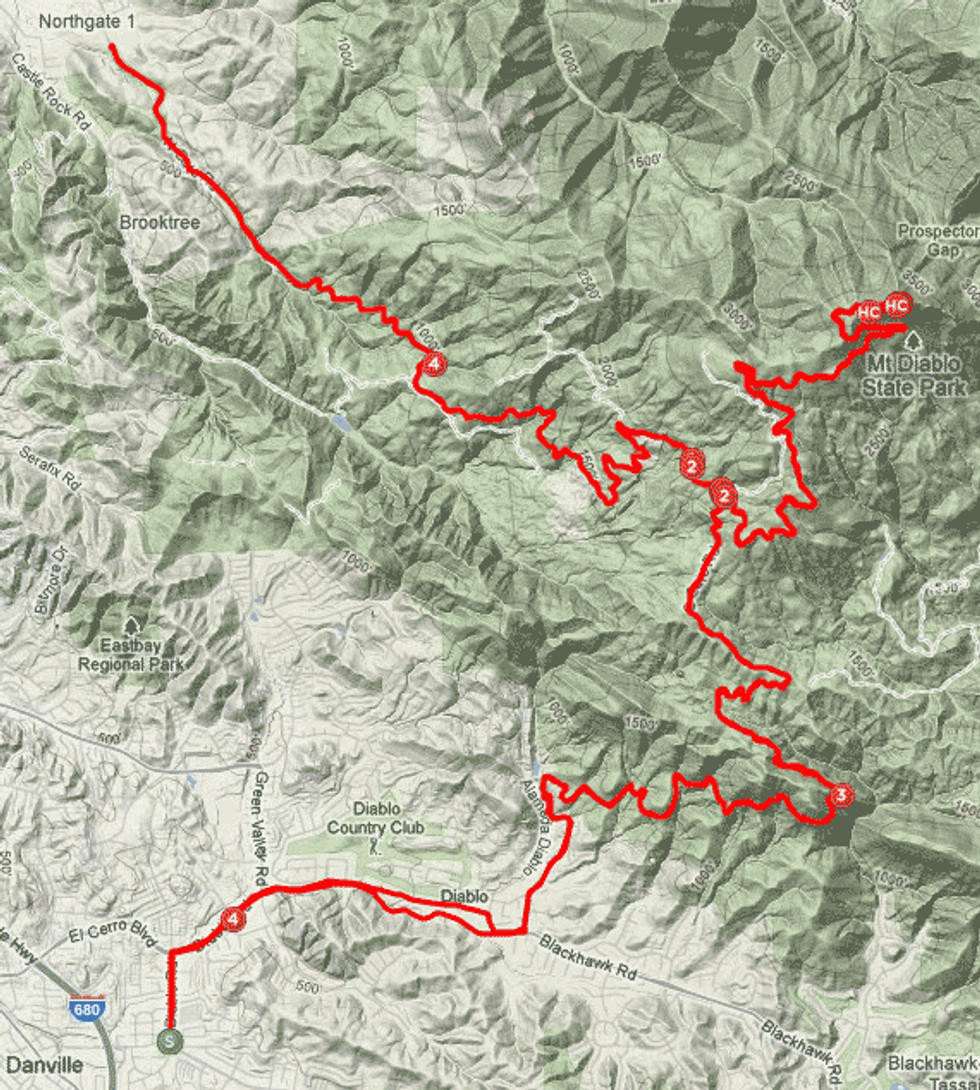 The Ultimate Sunday Bike Ride: Double Diablo Climbfest
