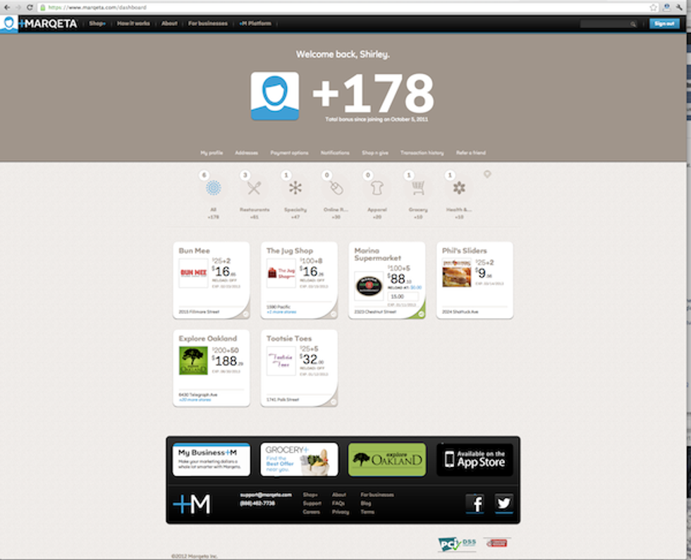 Marqeta Offers a Reloadable Debit Rewards Card for Use at Hundreds of Local Merchants