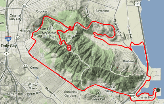 The Ultimate Sunday Bike Ride: San Bruno Mountain