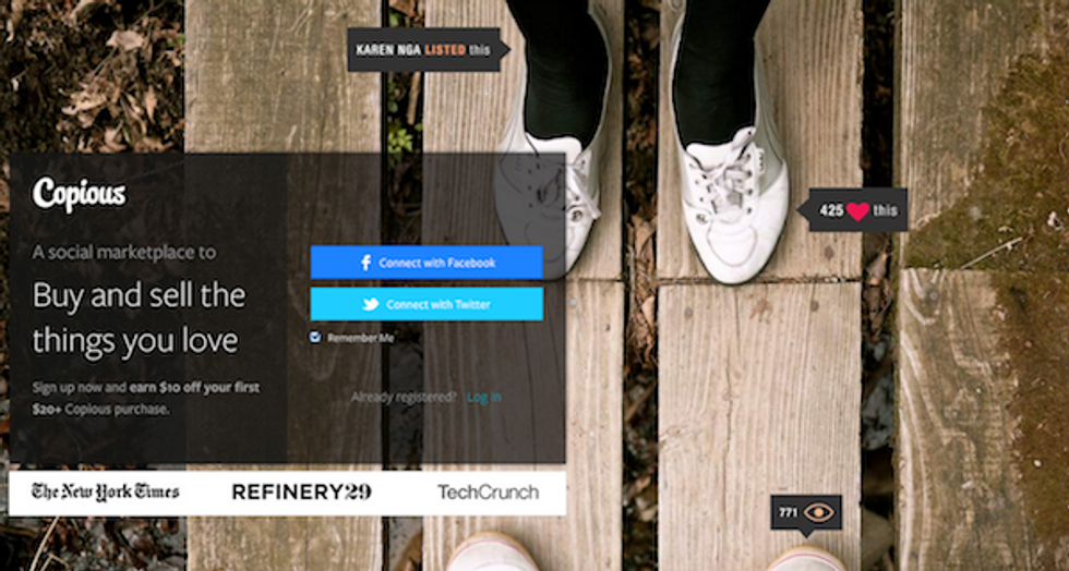 Copious: A Personalized Social Marketplace That Gets Smarter as You Use It