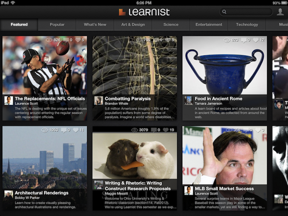 Learnist is a Multimedia Social Learning Platform for Everyone