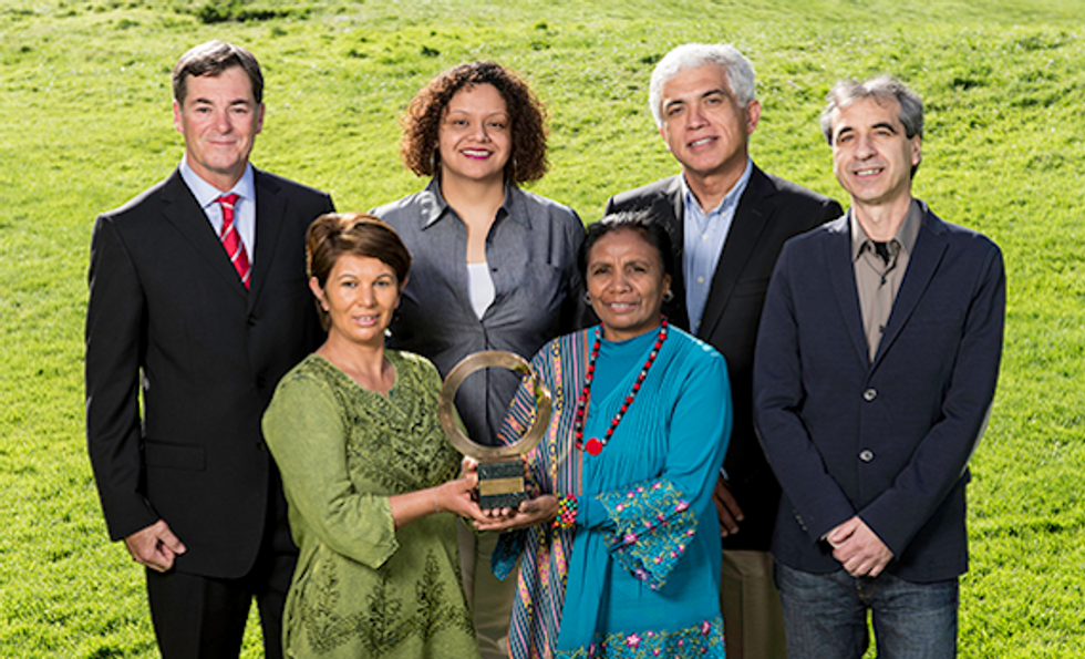 Winners of the 2013 Goldman Environmental Prize