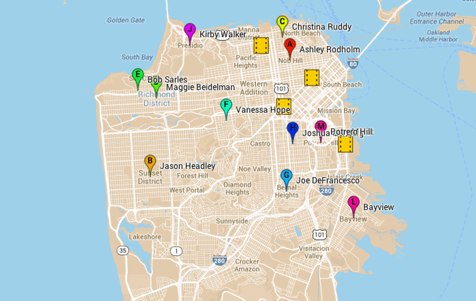 Local Flicks Dot Mill Valley Lineup: An Interactive Map