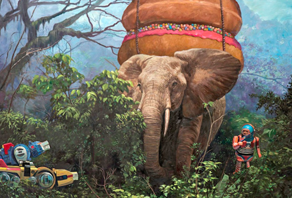 Robots and Donuts: The Art of Eric Joyner at SF Open Studios