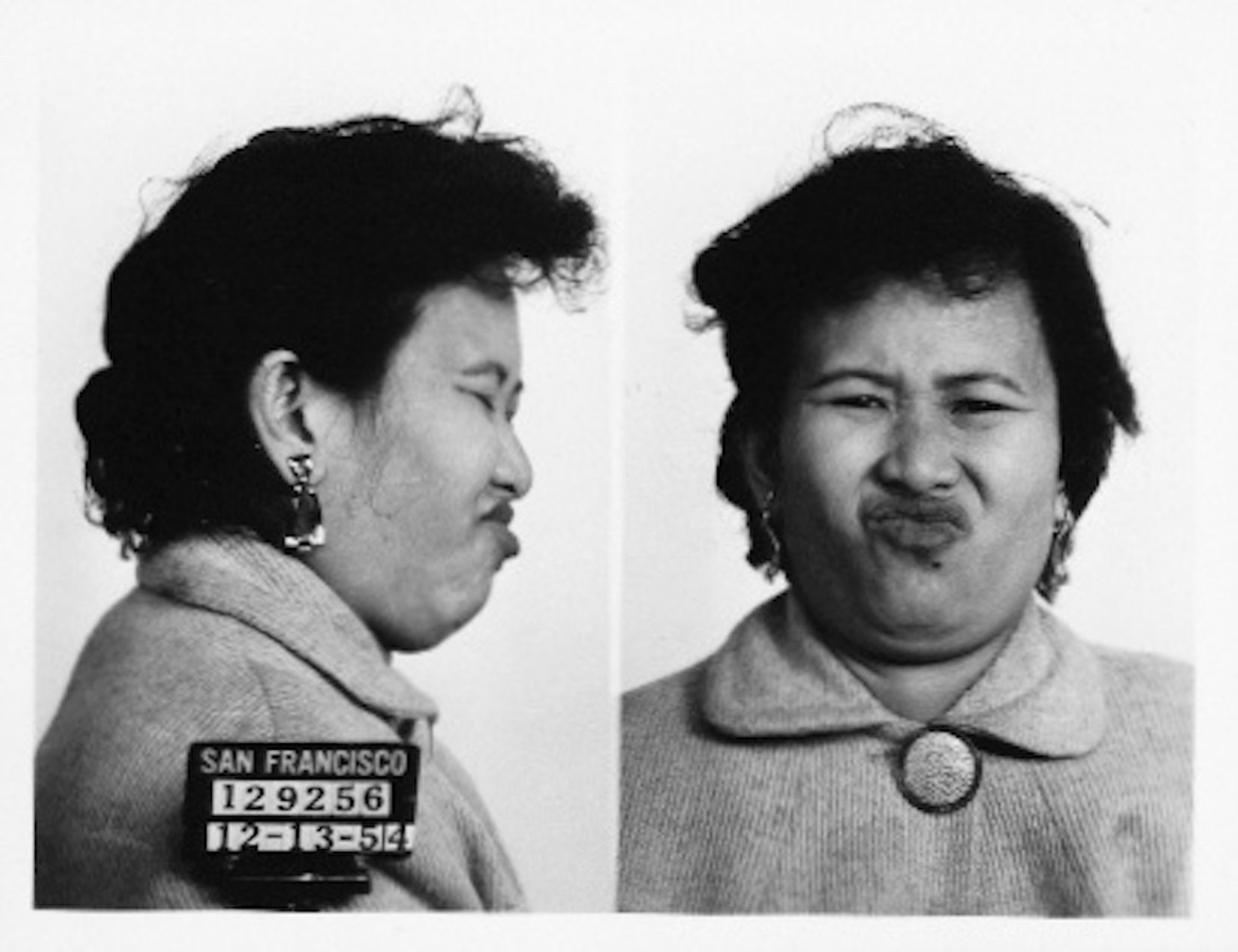 #TBT: Mug Shots of San Francisco Bad Girls, 1880s-1950s.