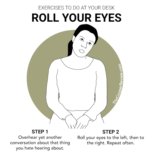 12 Best Exercises to Do at Your Desk