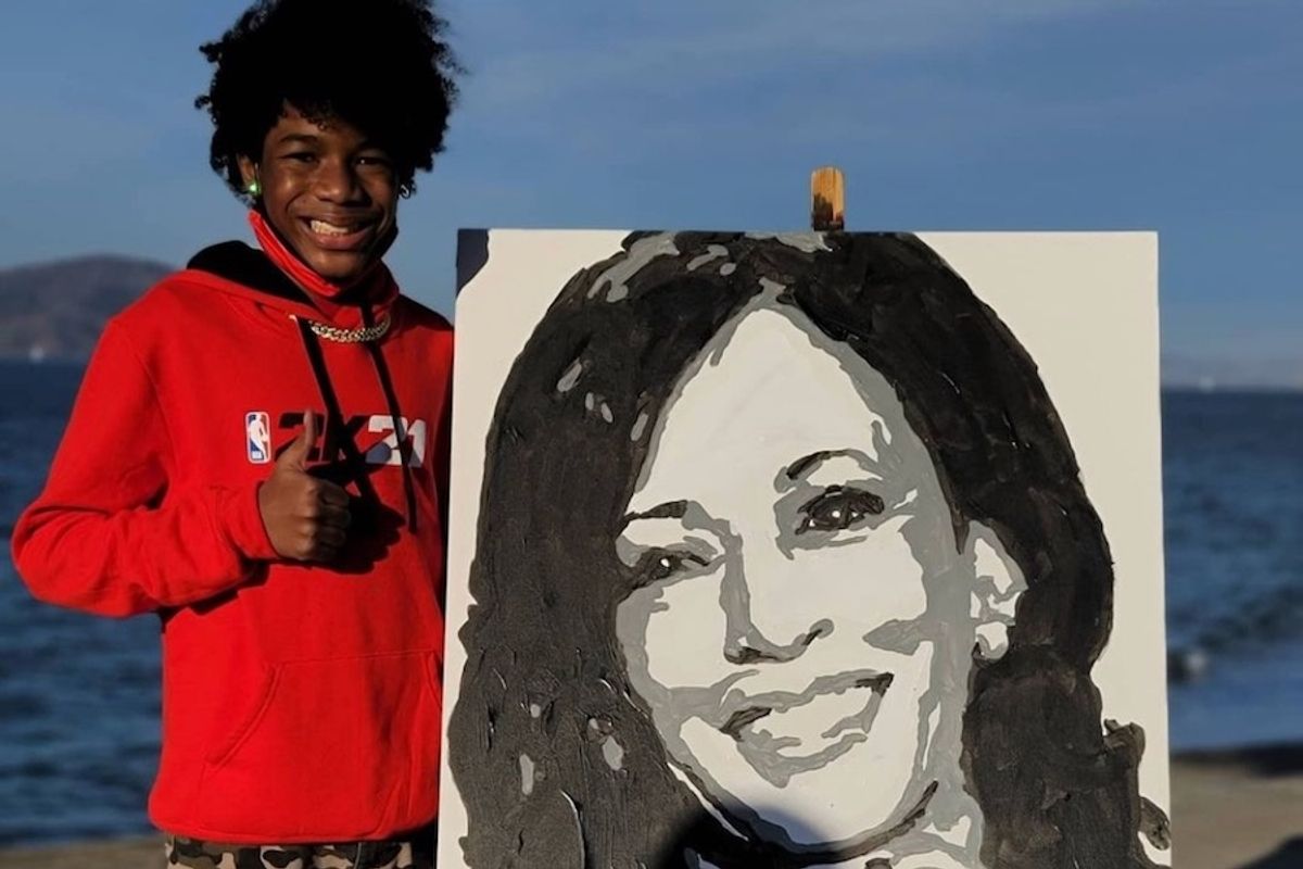 Teen artist gets a special thank you from Kamala Harris + more good news from around the Bay Area