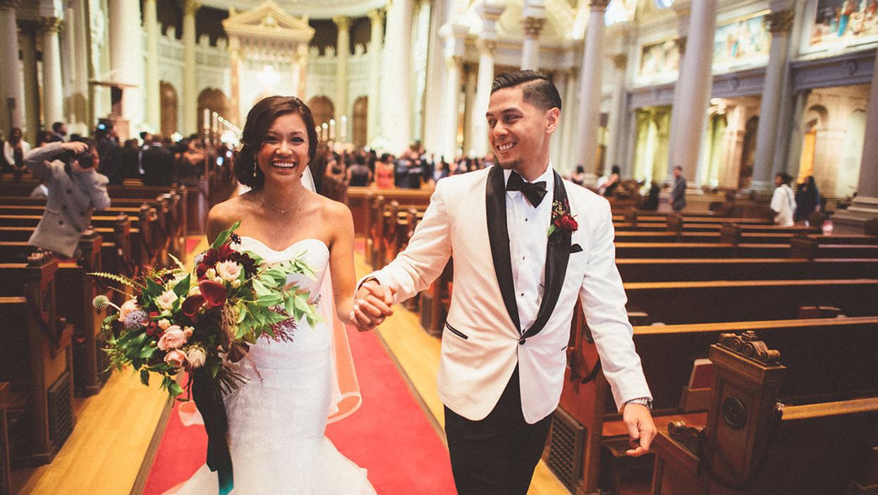 Wedding Inspiration: A Traditional Church Ceremony With a Posh Museum Afterparty