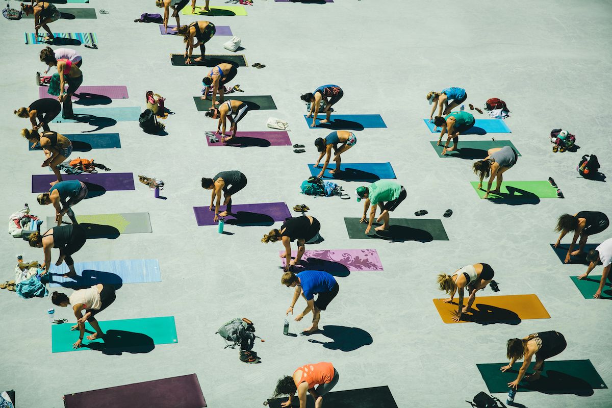 Say 'om' at the biggest yoga event of the year + more weekend wellness