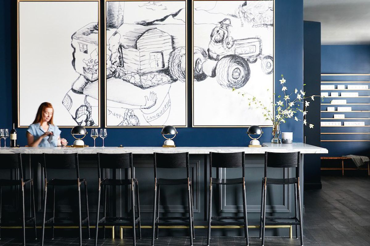 Welcome to the stylish downtown tasting room of Napa's first Black–owned winery