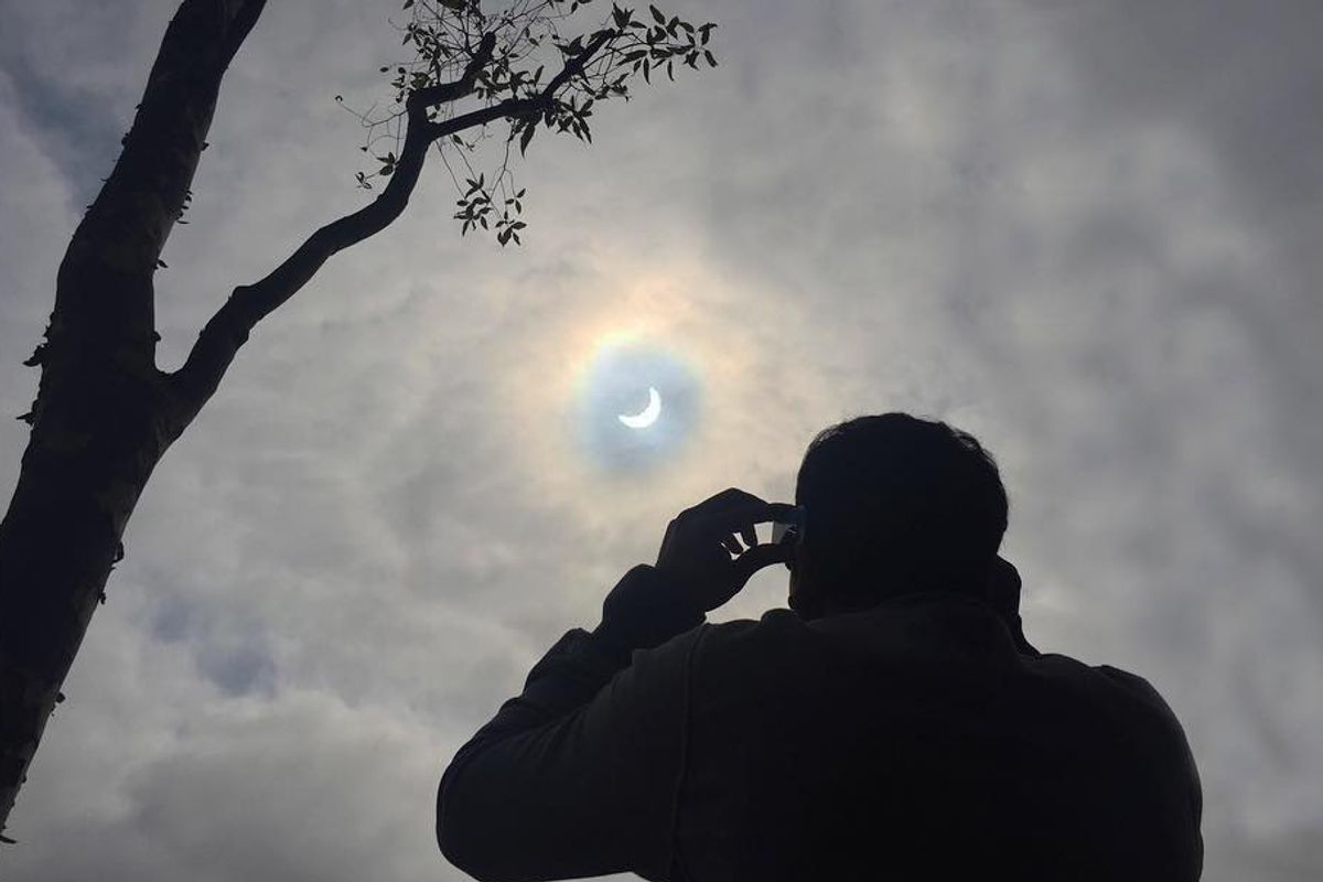 28 Trippy Shots of the Solar Eclipse From Around the Bay Area
