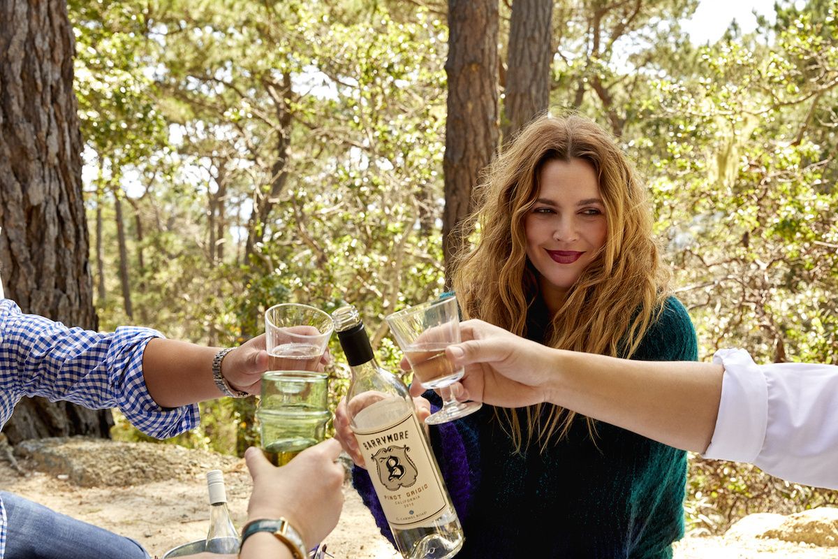 Drink Like Drew: Barrymore Teams With Carmel Road to Launch a Perfect Indian Summer Rosé
