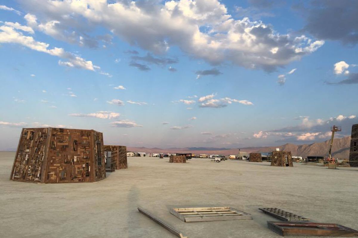 How Burning Man Gets Built: A Mad Maxian Story of Dog Days in the Desert