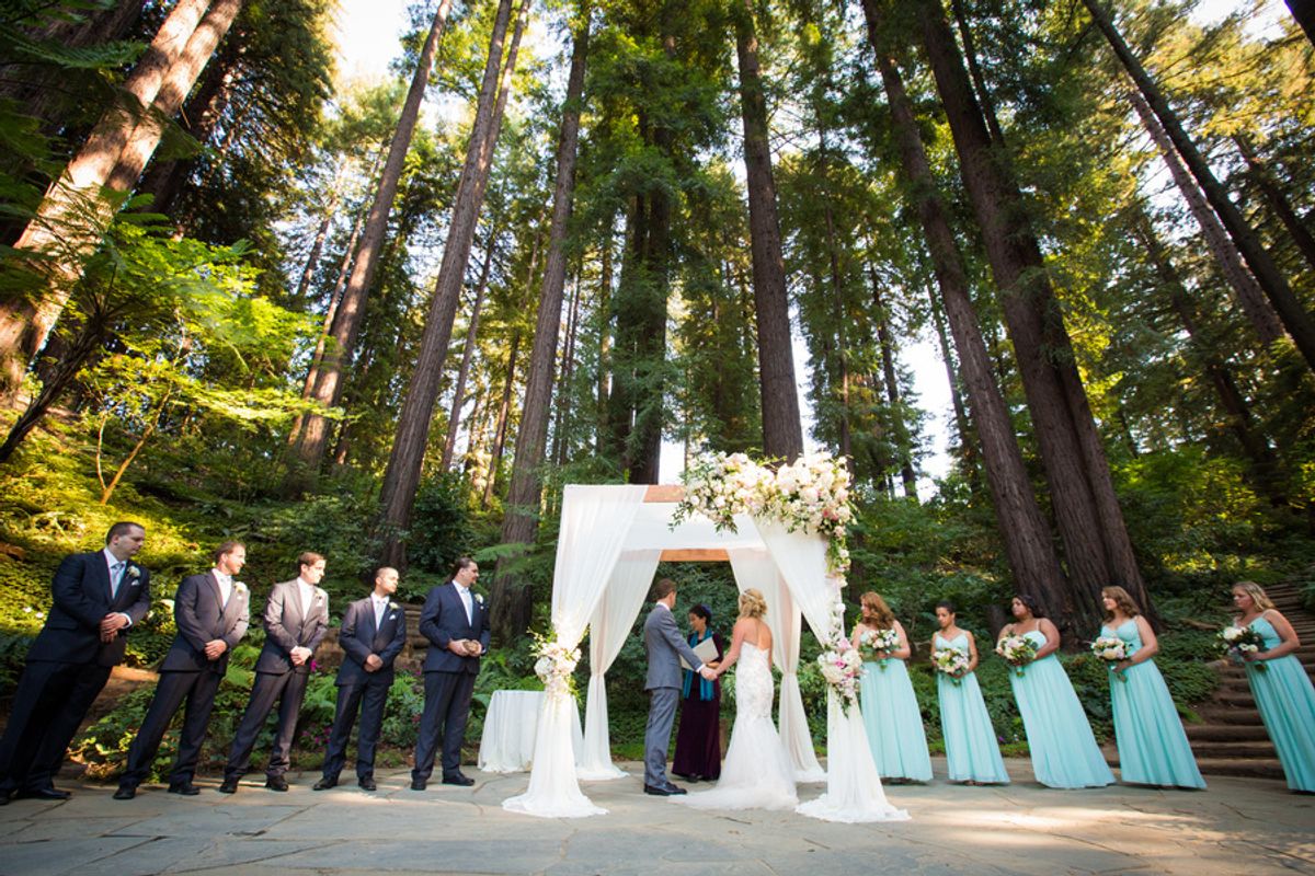 Wedding Inspiration: A Fairytale Ceremony Brimming with Enchanted Vibes + Rustic Elegance