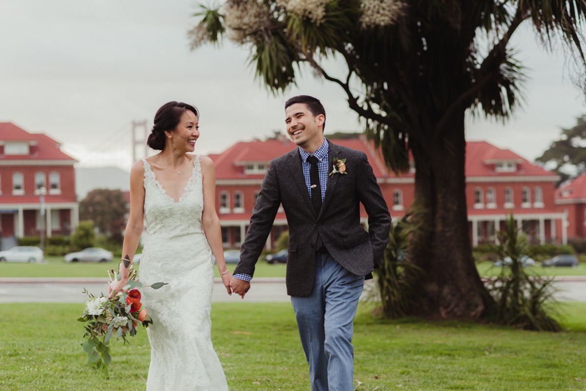 Wedding Inspiration: A Charming Wedding at SF Film Centre with Multicultural Flair