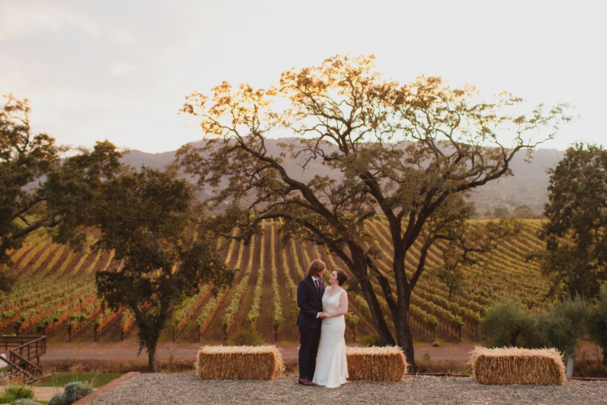 Wedding Inspiration: A Winemaker Marries in Vin-Tastic Style in Sonoma