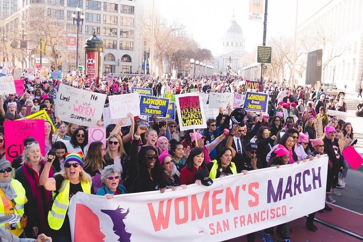 Gorgeous, Inspiring Photos of the Women's March 2018