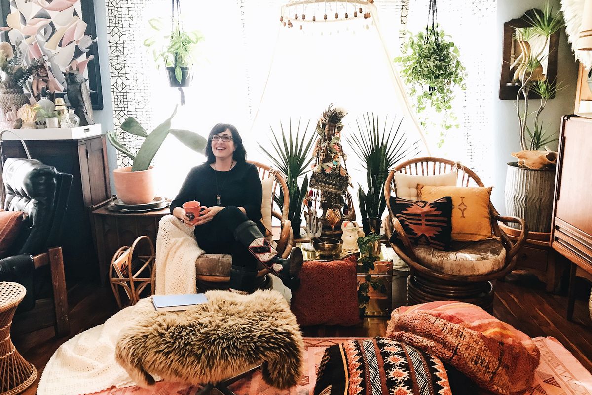 Inside the Instagram-Worthy House of Boho Designer and "Professional Lounger" Kristin Peters
