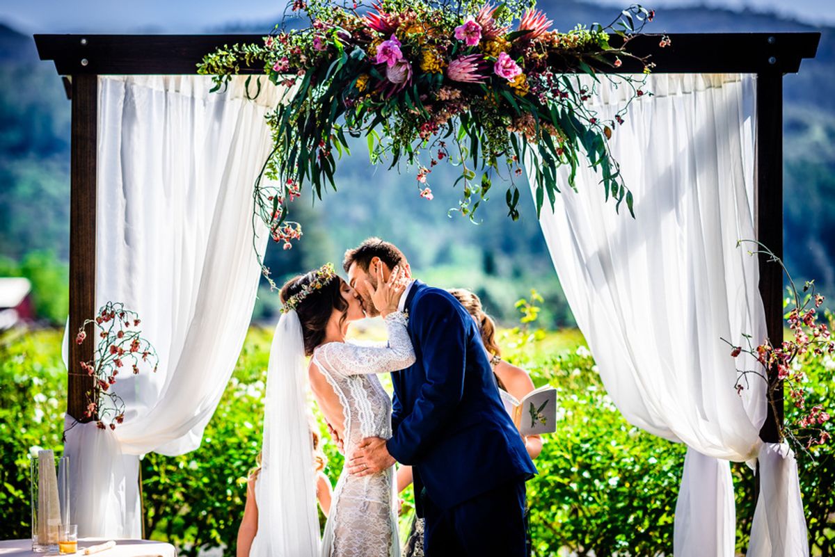 Wedding Inspiration: A sunshine-y fête captures the essence of Napa's beauty
