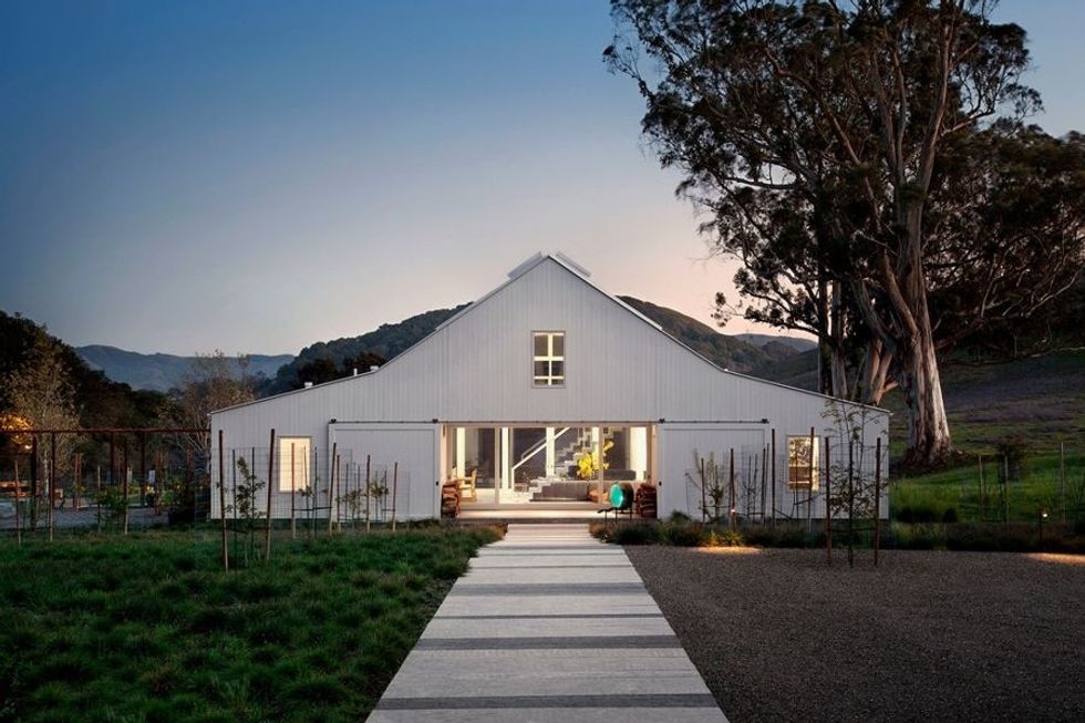 House Tour A modern barn makes a magical Sonoma retreat 7x7 Bay Area