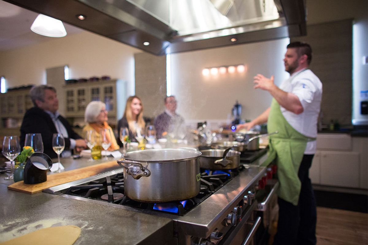Cooking class meets private dining at Cavallo Point Chef's Counter