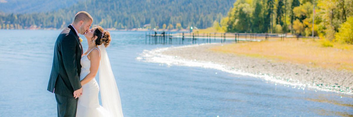 Wedding Inspiration: A Hyper-Lush Affair at Lake Tahoe