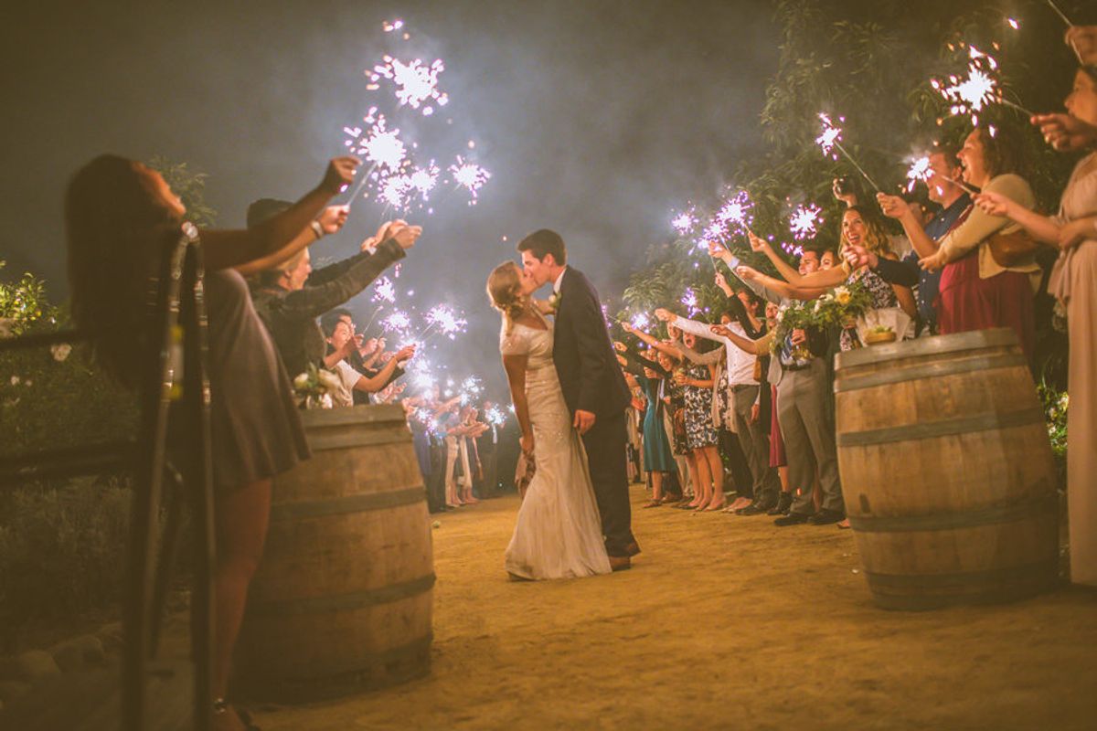 Wedding Inspiration: A Picturesque Party Among the Blueberry Fields