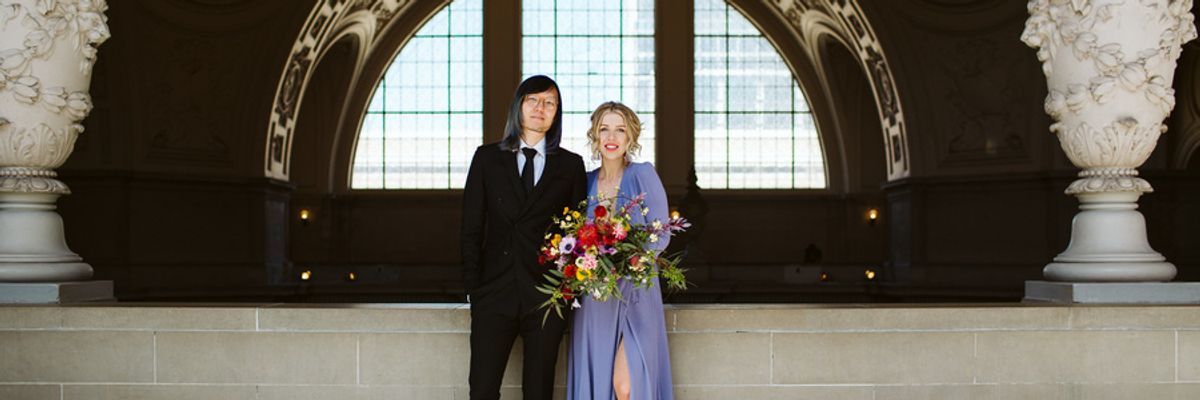 Wedding Inspiration: A couple of immigrants find home in each other, and in SF