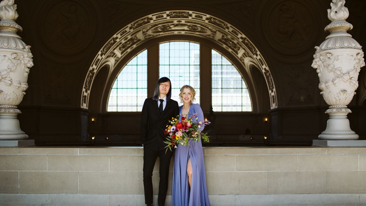 Wedding Inspiration: A couple of immigrants find home in each other, and in SF