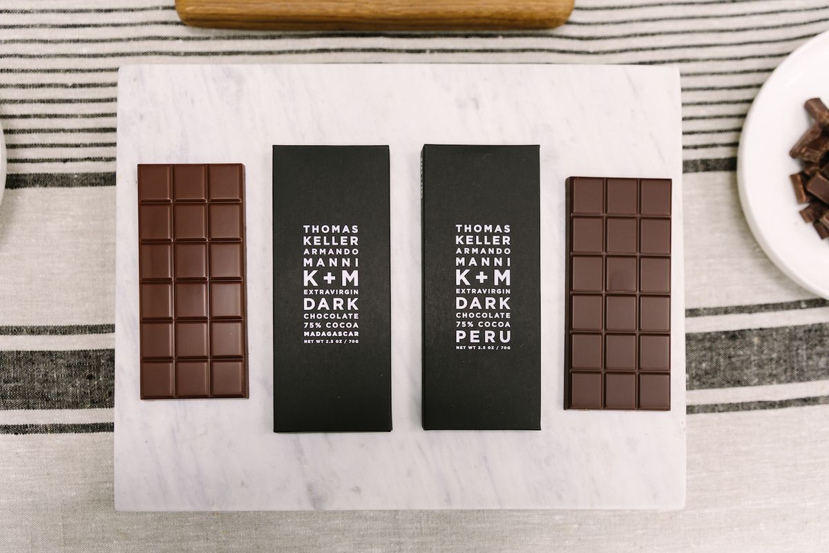 Thomas Keller's olive oil chocolate is obviously delicious, but good for you too