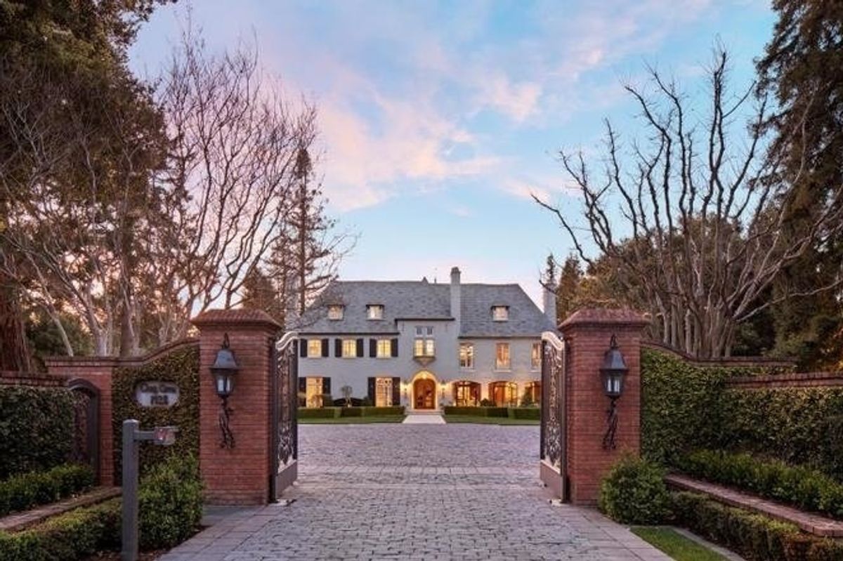 $18 million Atherton home has all the French estate vibes