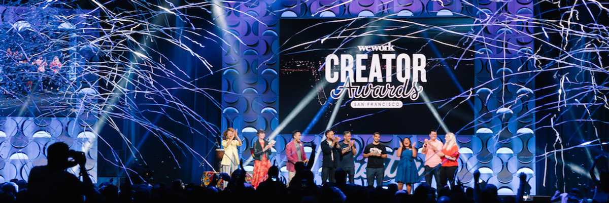 At WeWork’s SF Creator Awards, Big Ideas Deserve Big Celebrations