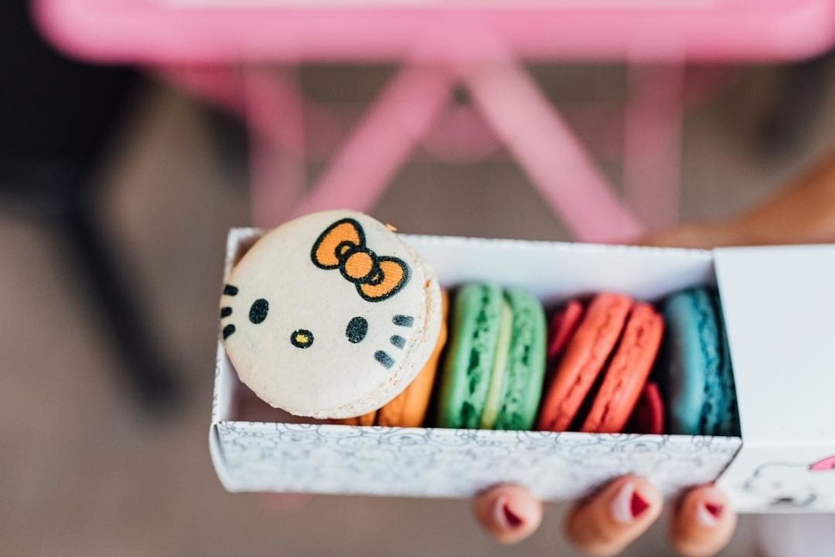Hello Kitty Cafe opens at Santana Row, people lose their minds over the cutsiest pastries ever