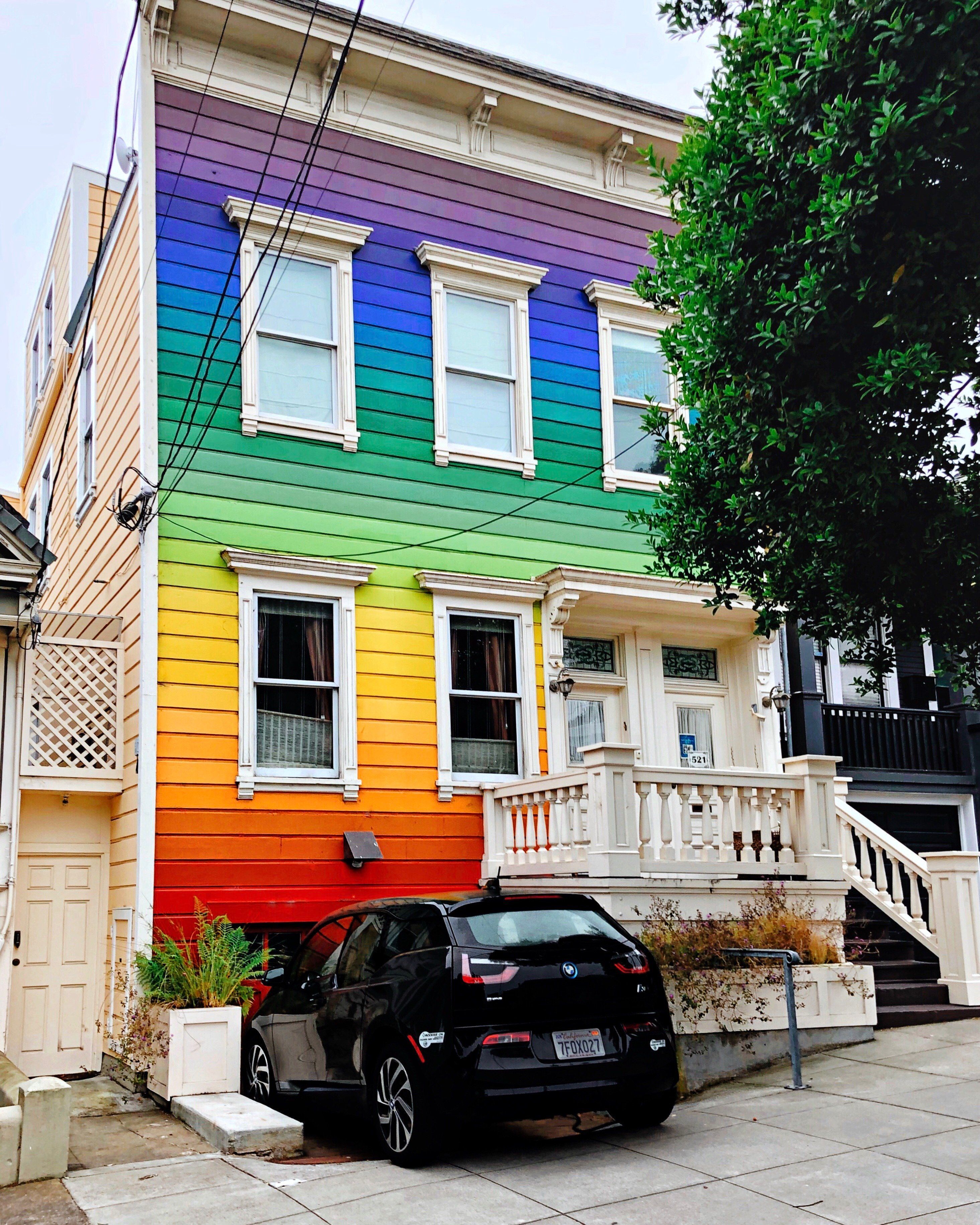 The Rainbow Houses of San Francisco