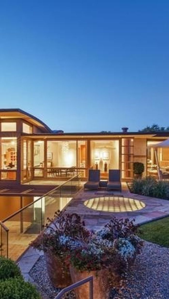 Modern Tiburon home with infinity pool, koi pond, and wine cellar asks $12 million