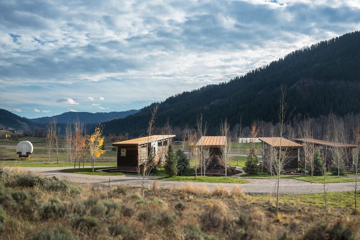 Wild West Rx: Big country meets tiny homes at a tony Jackson Hole sporting club