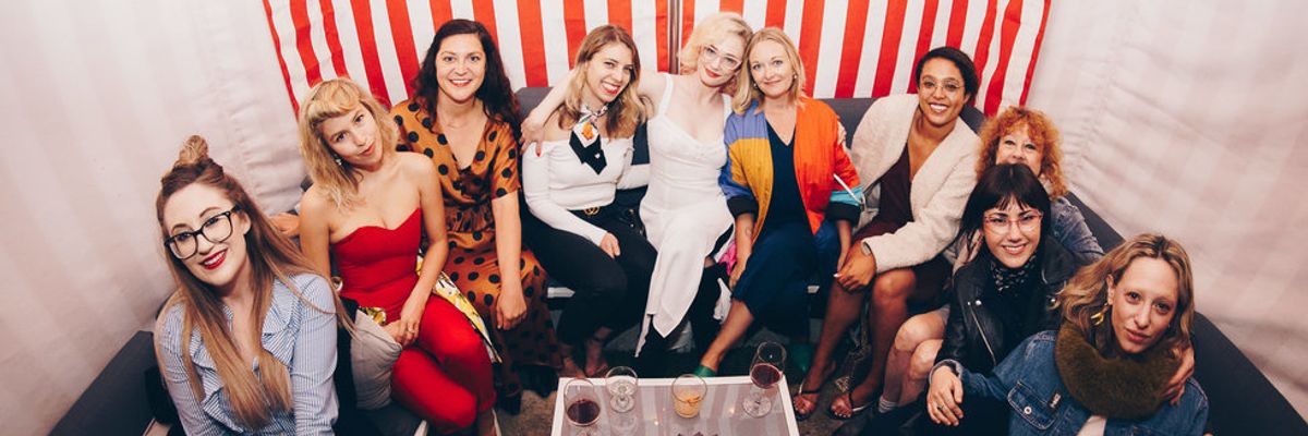 7x7's 2018 Style Council steps out for a fashionable cocktail party at Chambers