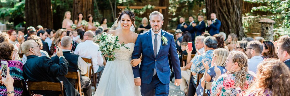 Wedding Inspiration: Rustic Romanticism in the Northern California Redwoods