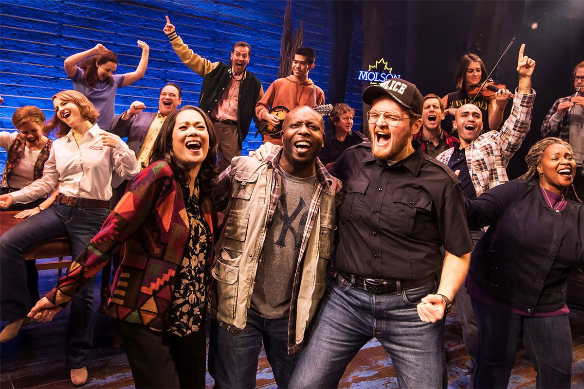 Theater Review: 'Come From Away' is a heartening balm in the annals of 9/11 lore