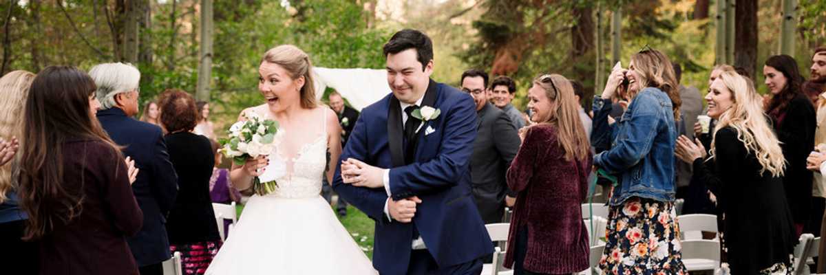 Wedding Inspiration: It was all pie and roses at Lake Tahoe's Aspen Grove