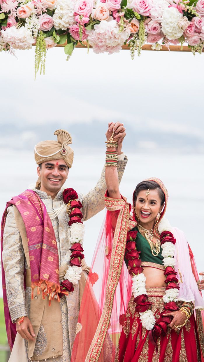Wedding Inspiration: A Bedazzled Indian Celebration at Pebble Beach