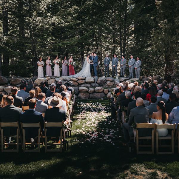 Wedding Inspiration: A Wooded Fairytale at Lake Tahoe's Granlibakken Resort